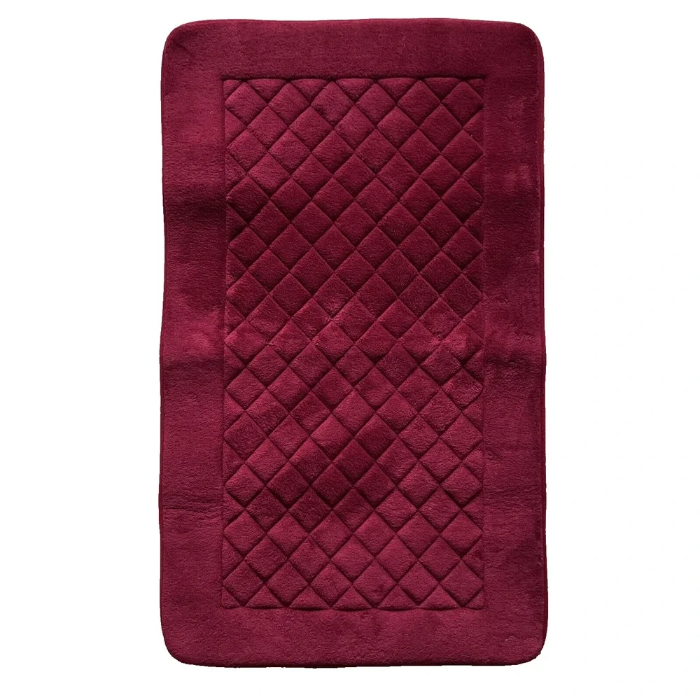 Foam Bath Mat Rug 32”x19”, Ultra Soft, Non-Slip Absorbent Bathroom Rug b7